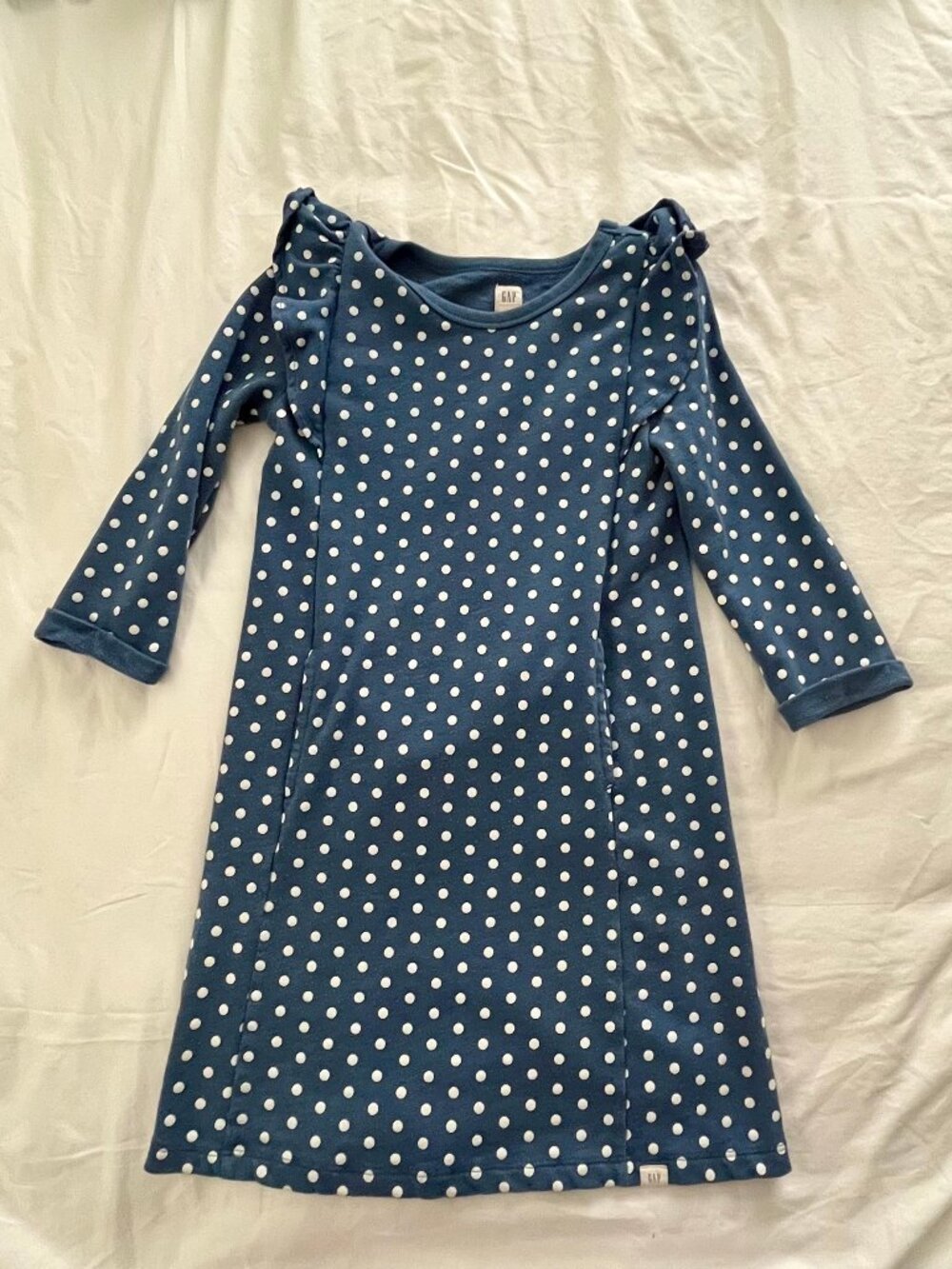 GapKids Blue Polka Dot Dress